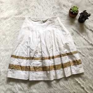 Etcetera White Good Skirt